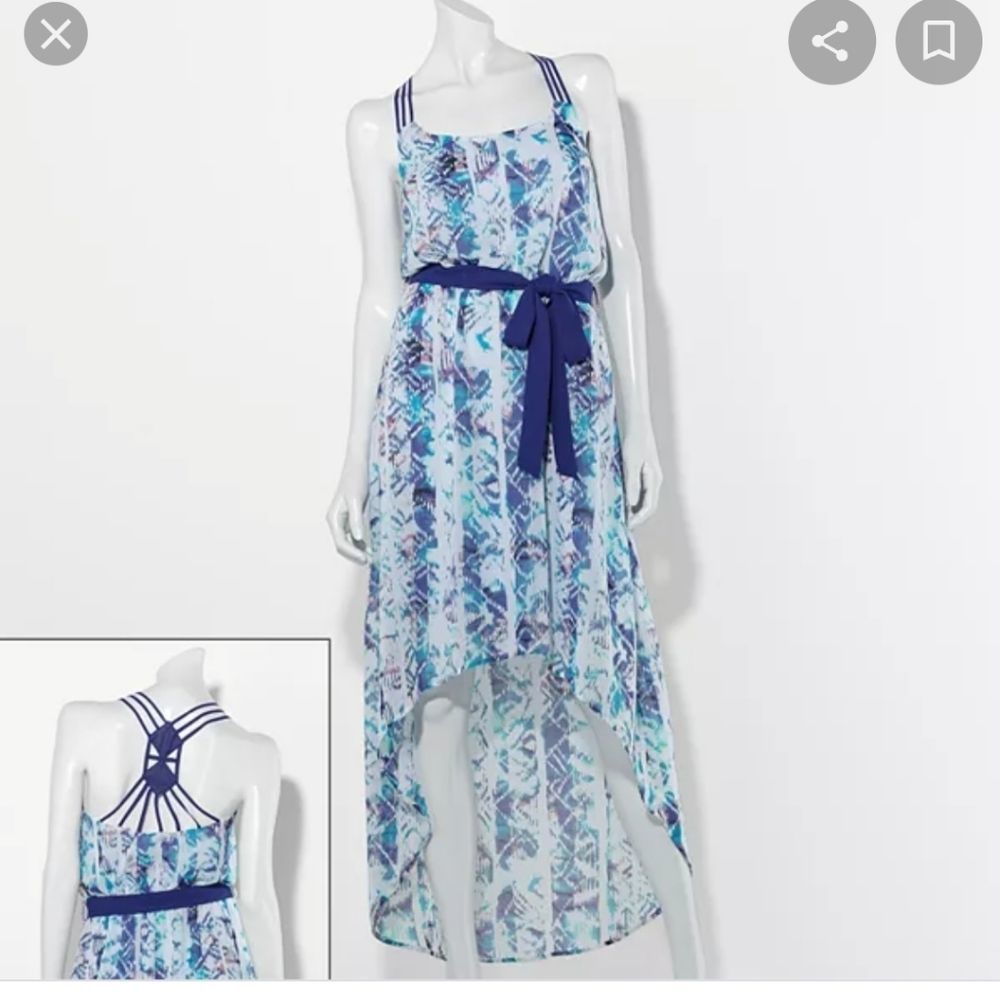 Princess Vera Wang Hi-low dress